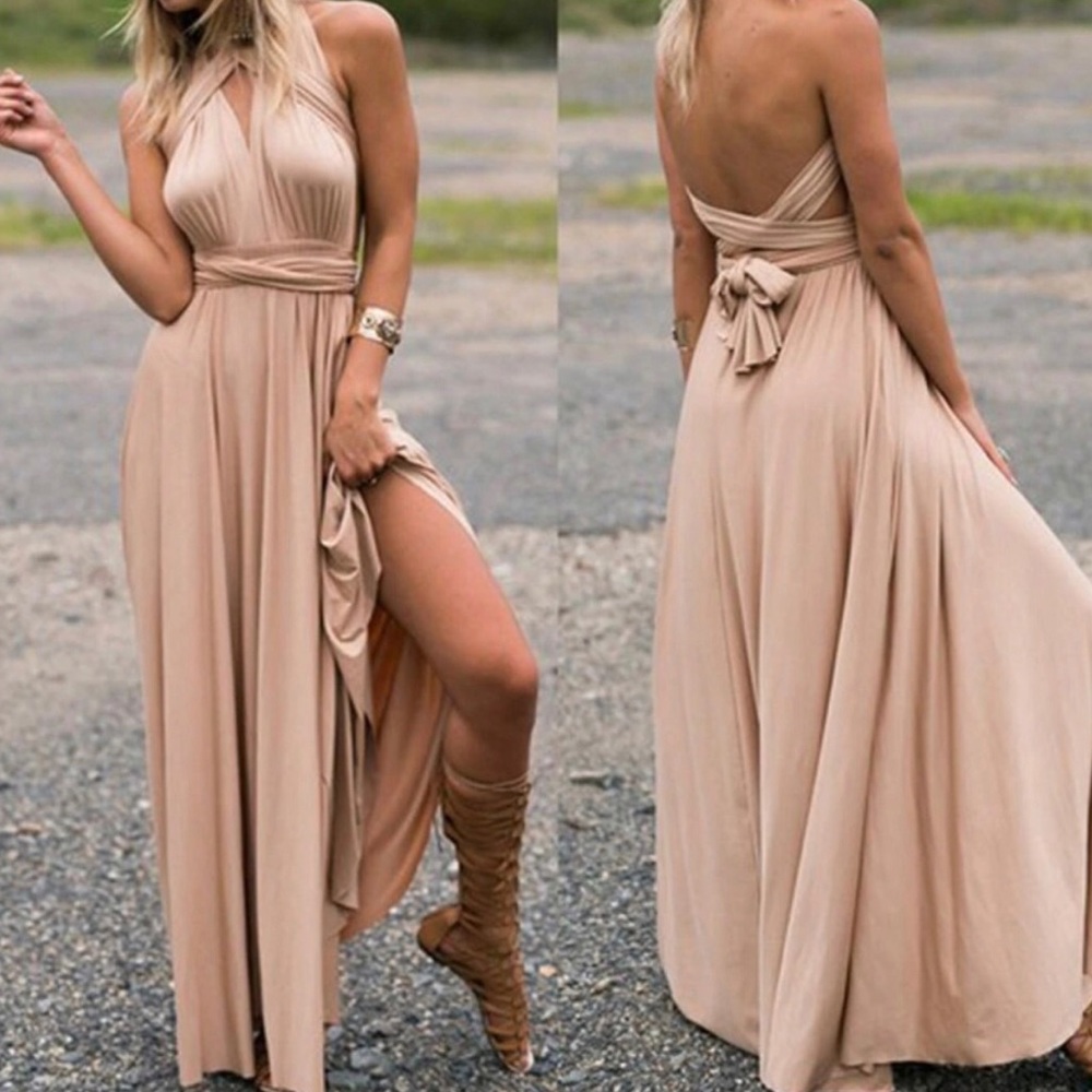 Wrap infinite dress